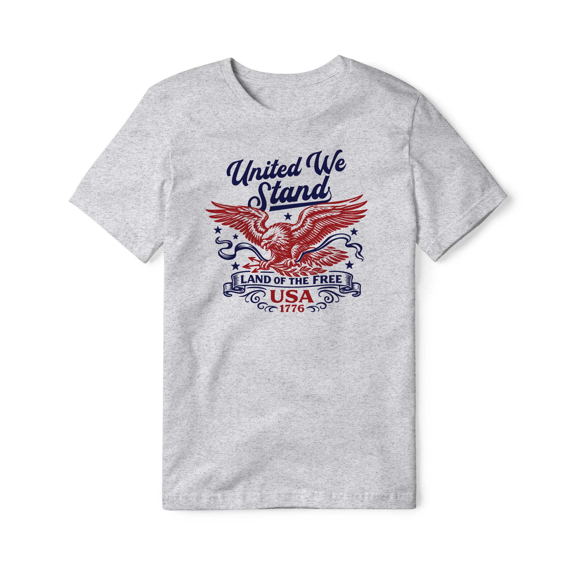 United We Stand Eagle Blend Tee - Red | Ballistic Republic™