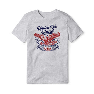 United We Stand Eagle Blend Tee - Red | Ballistic Republic™