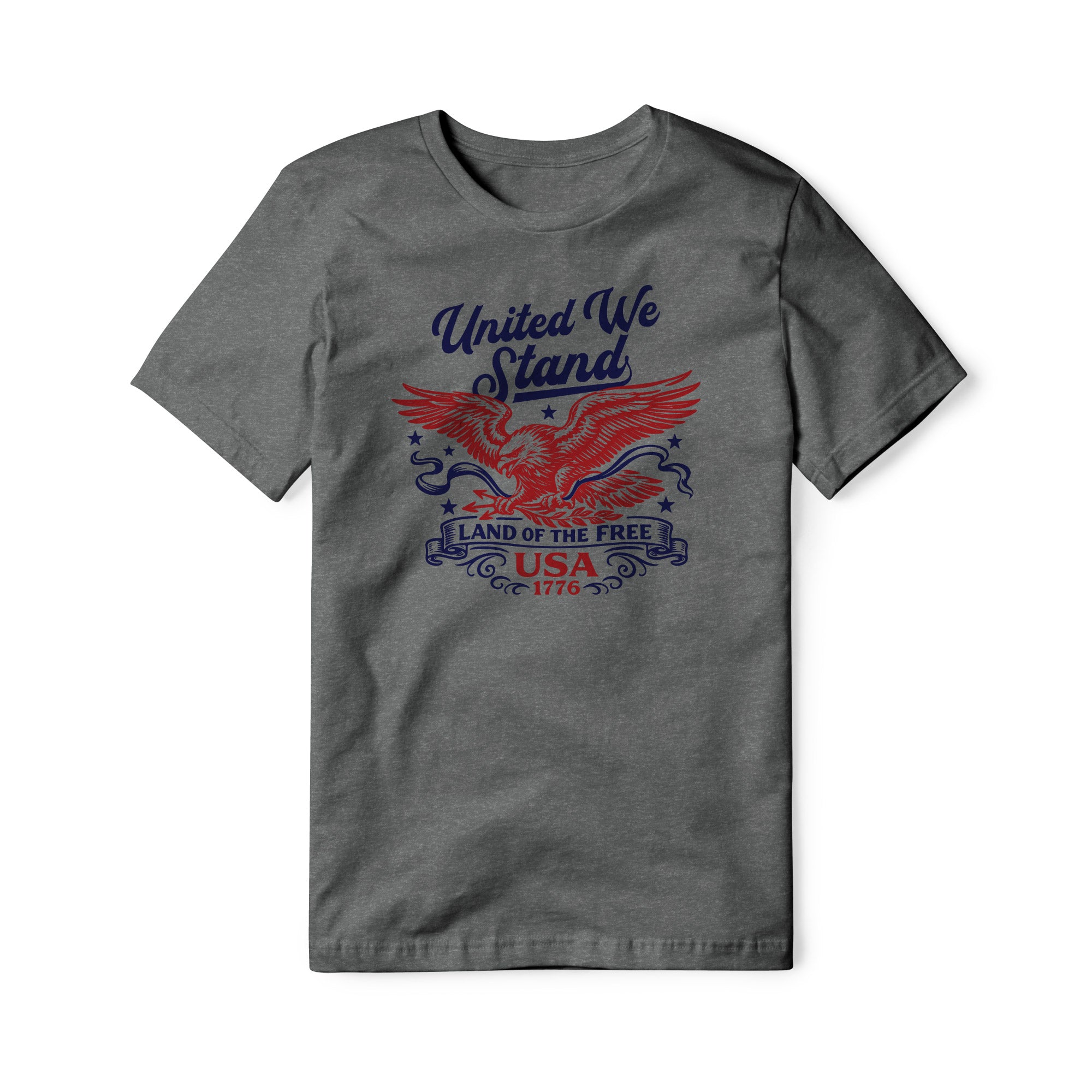 United We Stand Eagle Blend Tee - Red | Ballistic Republic™