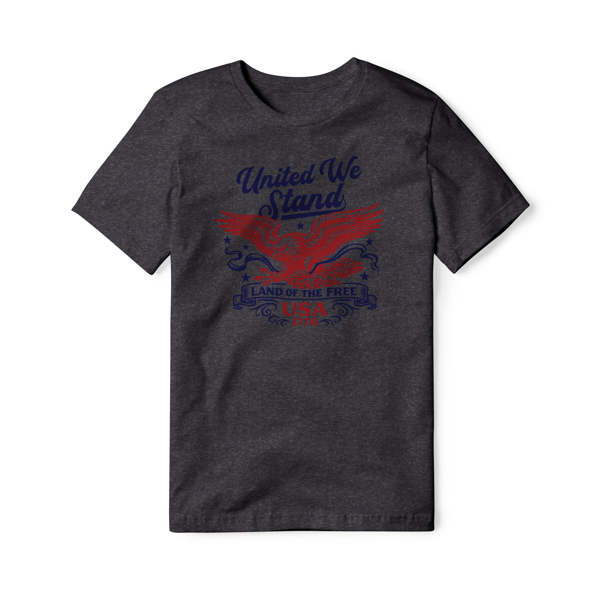 United We Stand Eagle Blend Tee - Red | Ballistic Republic™