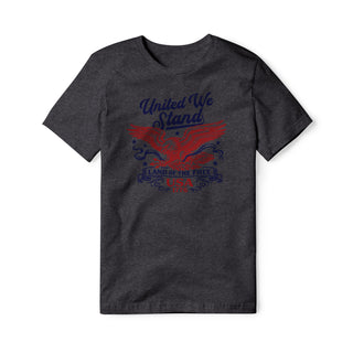 United We Stand Eagle Blend Tee - Red | Ballistic Republic™