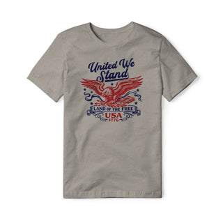 United We Stand Eagle Blend Tee - Red | Ballistic Republic™