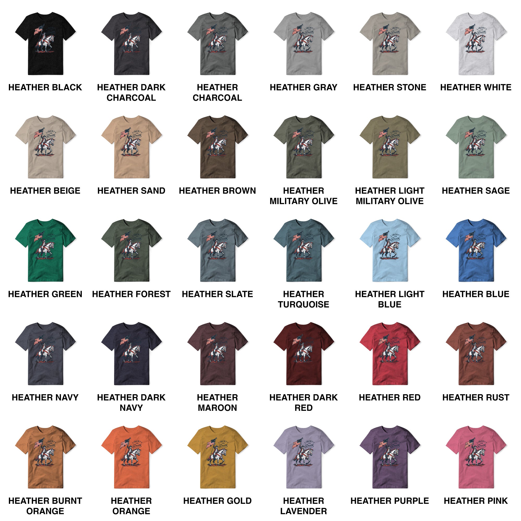 Liberty Or Death Blend Tee | Ballistic Republic™