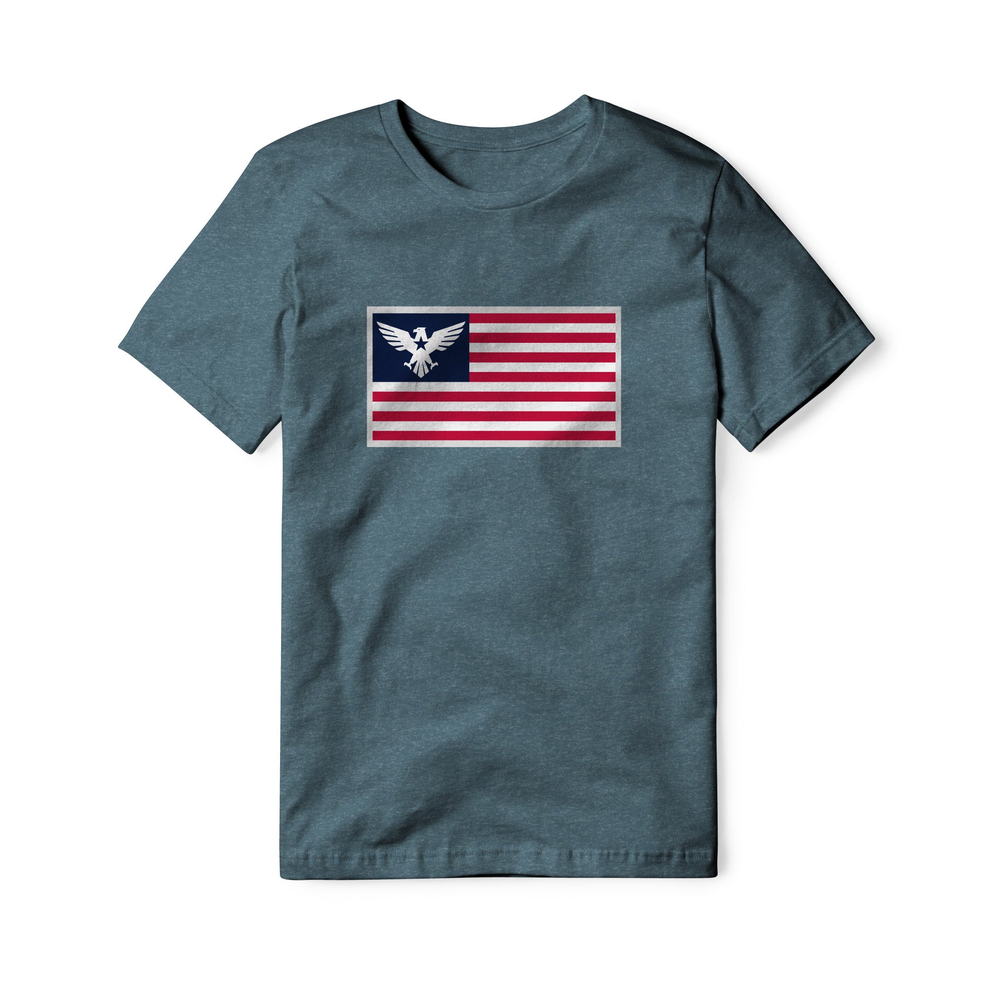 USA Flag Eagle Blend Tee