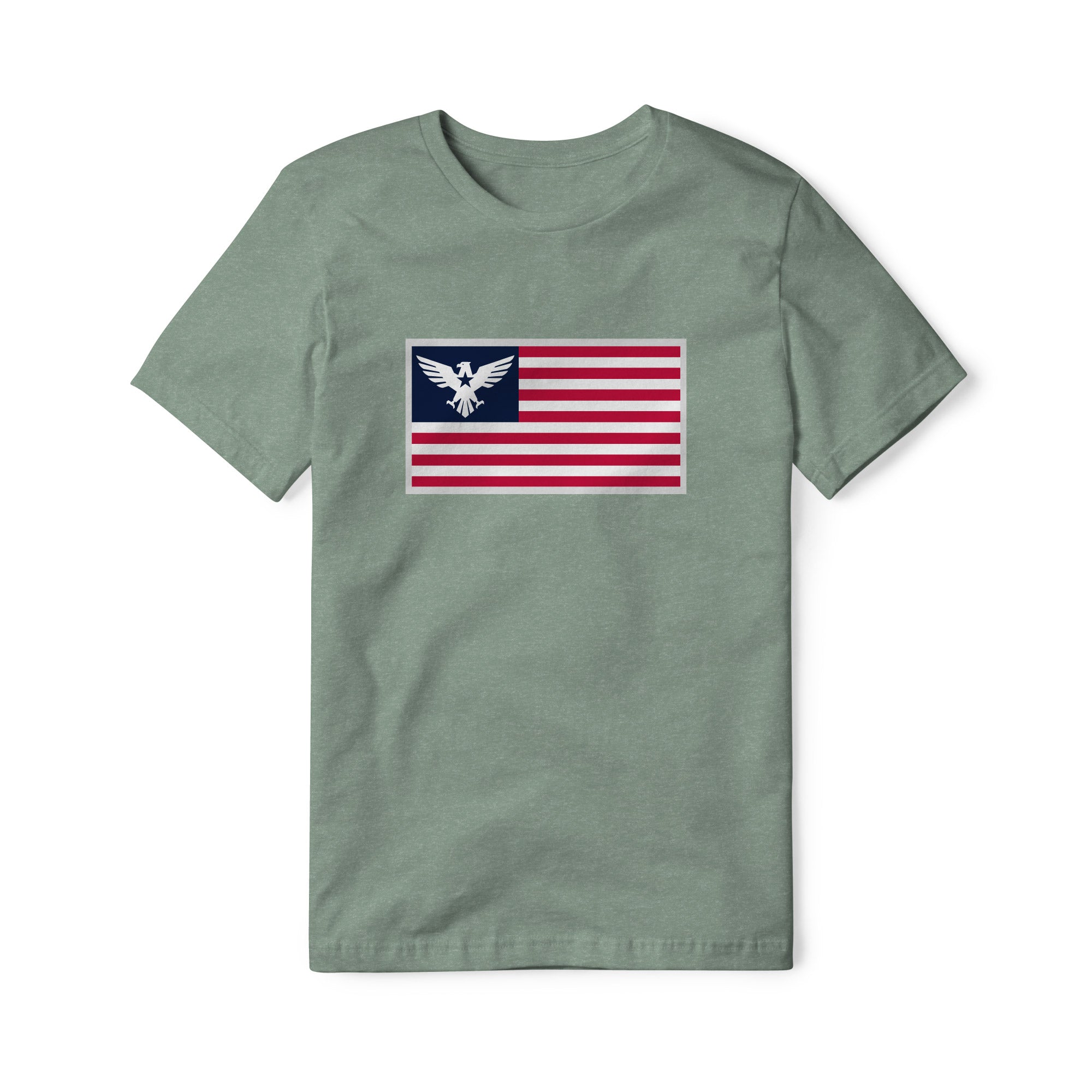 USA Flag Eagle Blend Tee