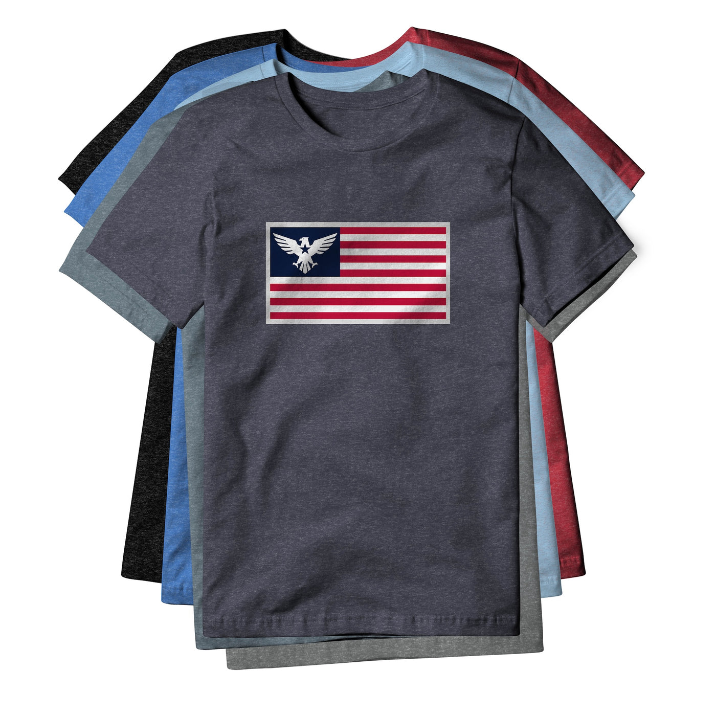 USA Flag Eagle Blend Tee | Ballistic Republic™