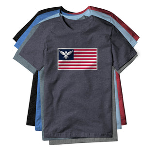 USA Flag Eagle Blend Tee
