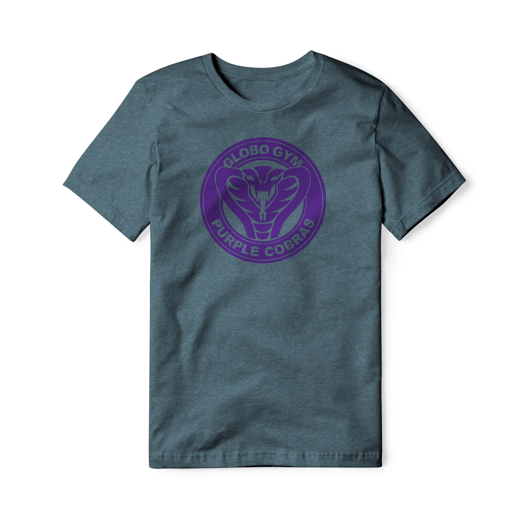 Globo Gym Purple Cobras Blend Tee - Purple | Basement Republic™
