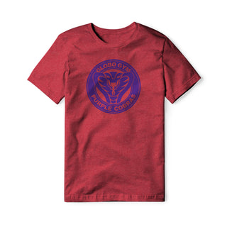 Globo Gym Purple Cobras Blend Tee - Purple | Basement Republic™