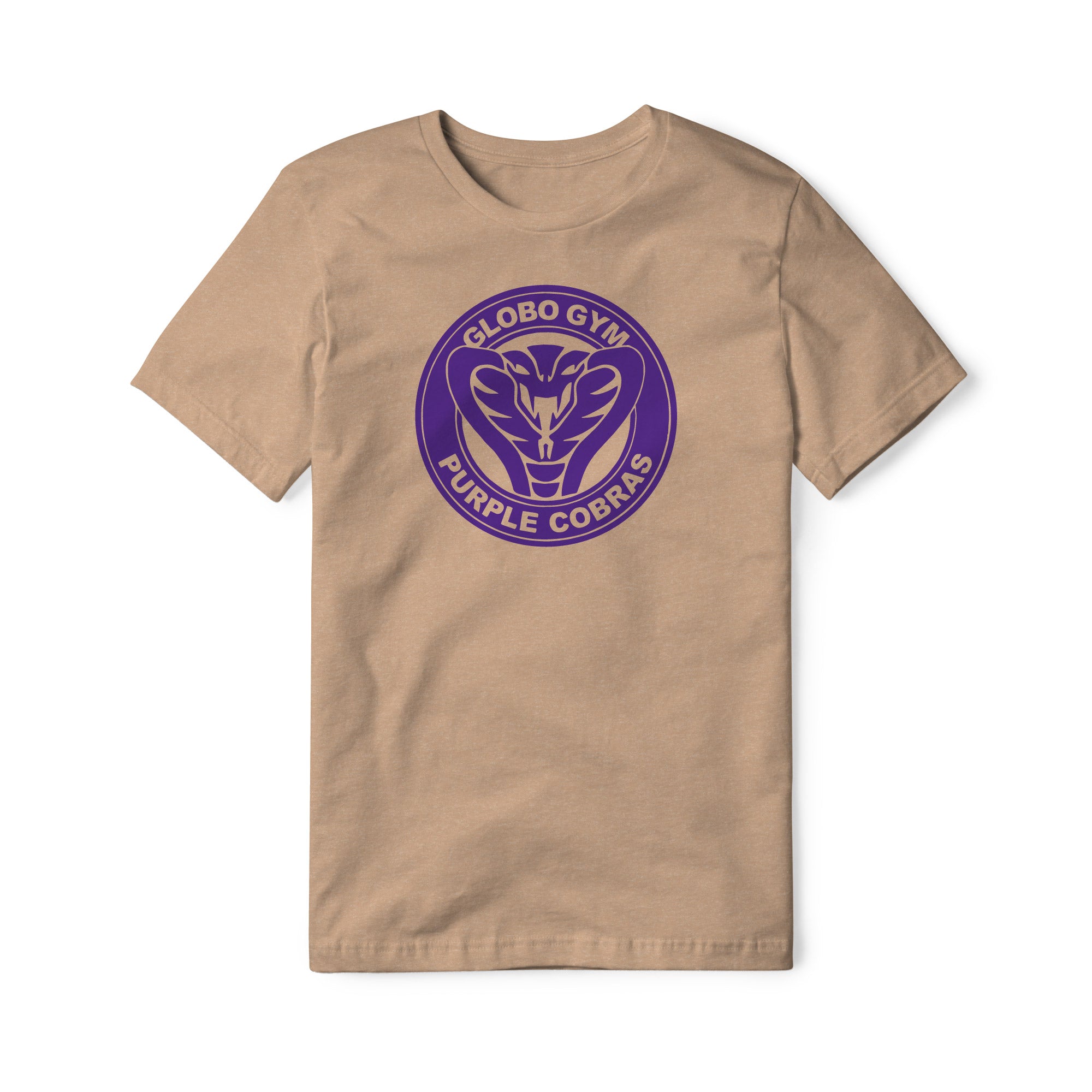 Globo Gym Purple Cobras Blend Tee - Purple | Basement Republic™