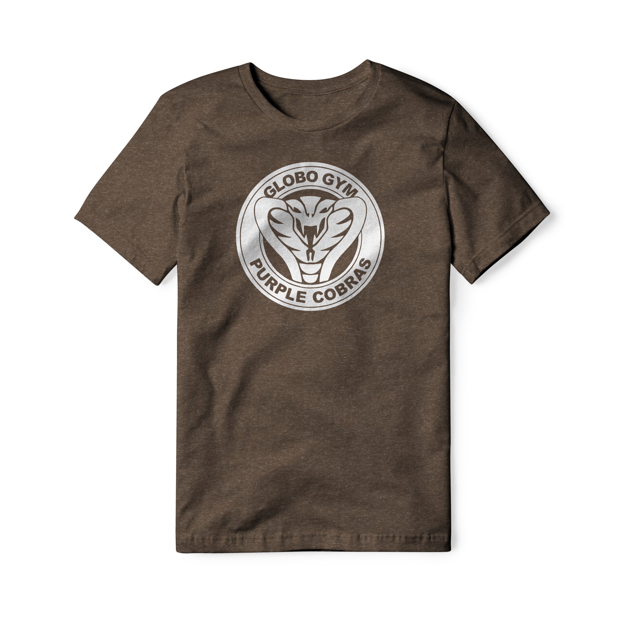 Globo Gym Purple Cobras Blend Tee - White | Basement Republic™