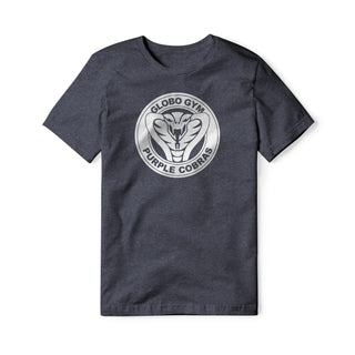 Globo Gym Purple Cobras Blend Tee - White | Basement Republic™