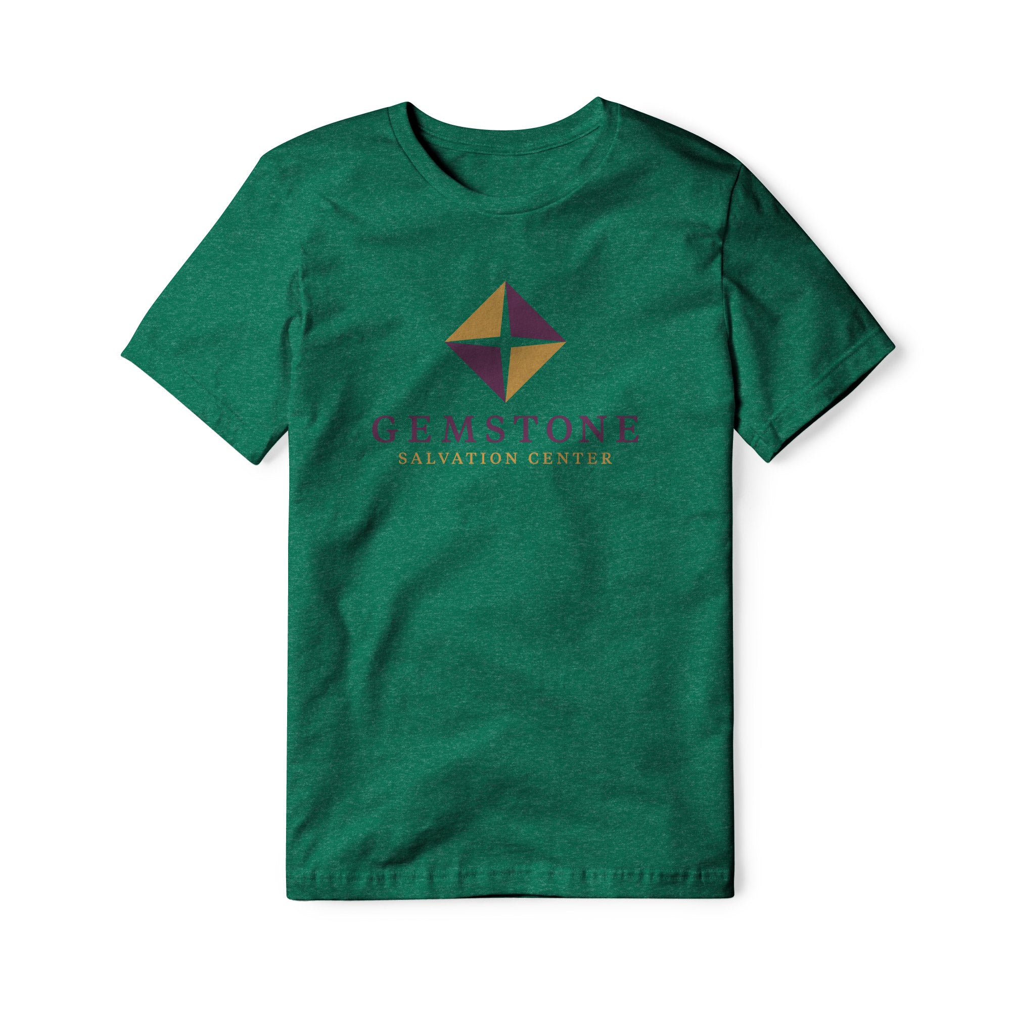 Gemstone Salvation Center Blend Tee | Basement Republic™