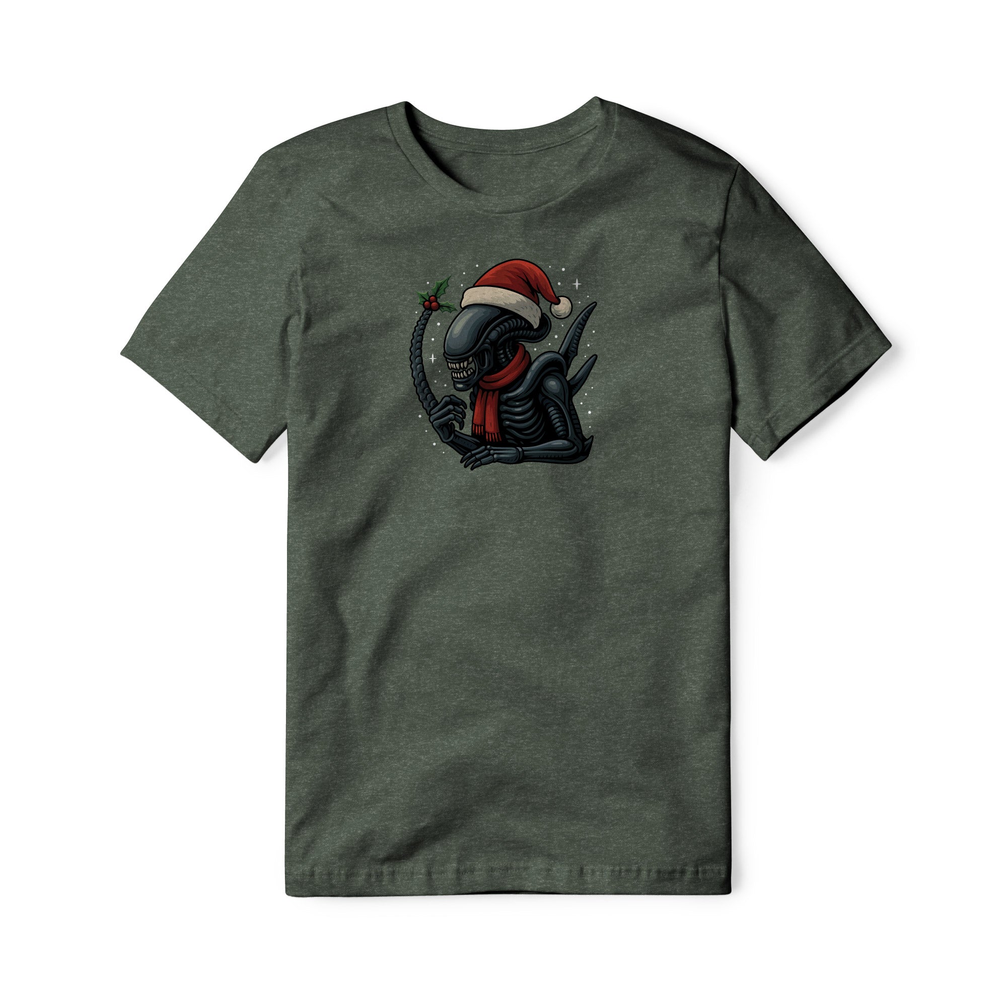 Xenomorph Blend Tee - Christmas Edition | Basement Republic™