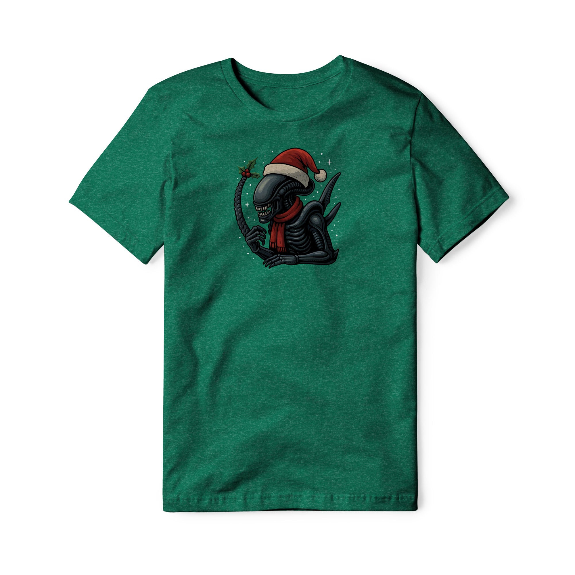 Xenomorph Blend Tee - Christmas Edition | Basement Republic™