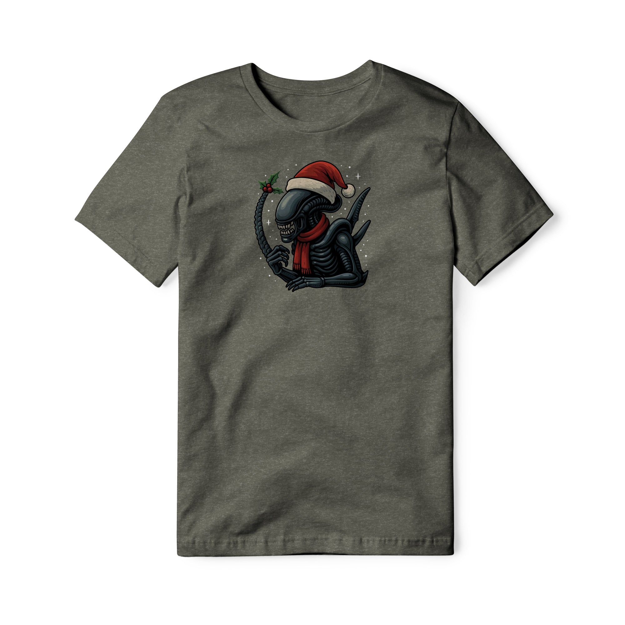 Xenomorph Blend Tee - Christmas Edition | Basement Republic™