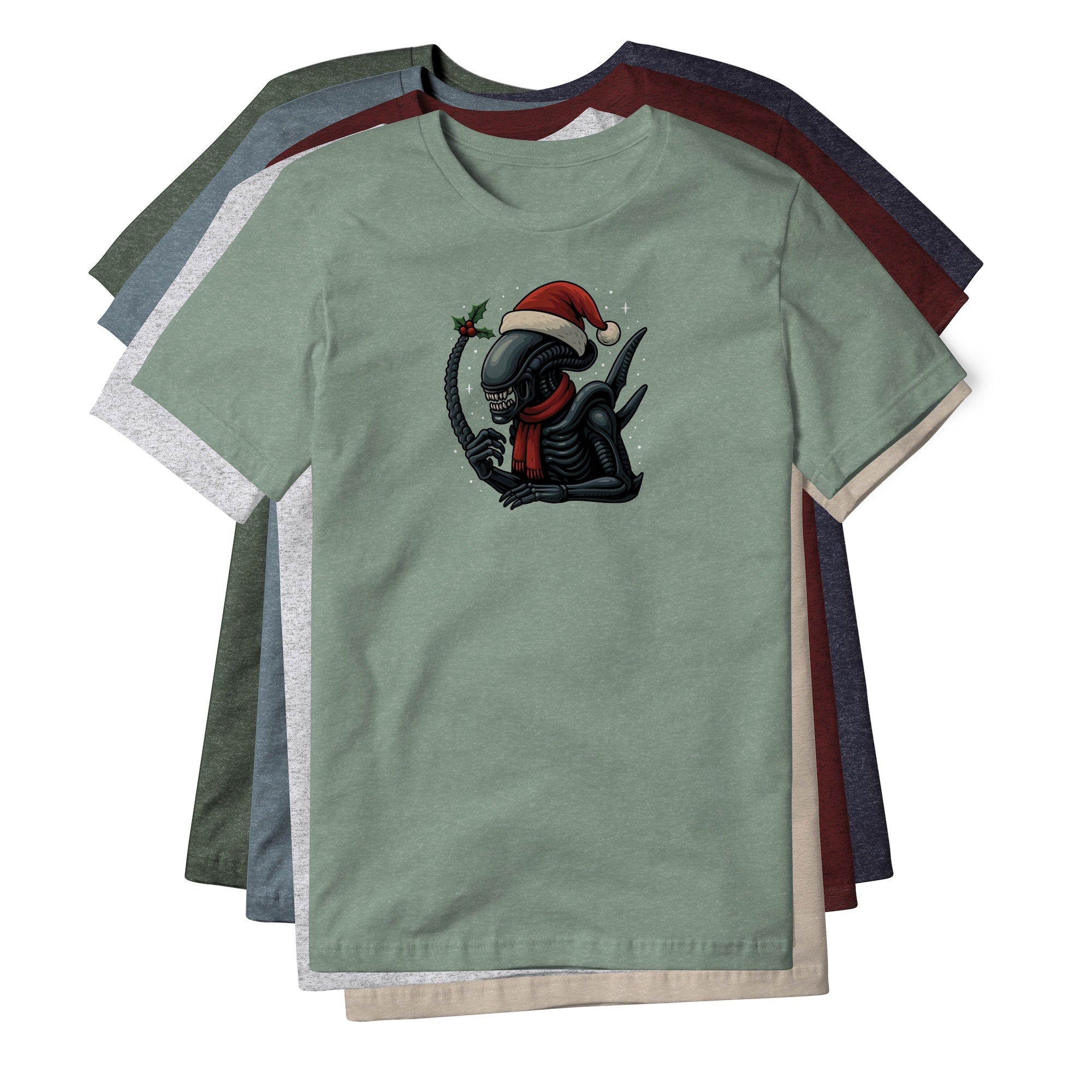 Xenomorph Blend Tee - Christmas Edition | Basement Republic™