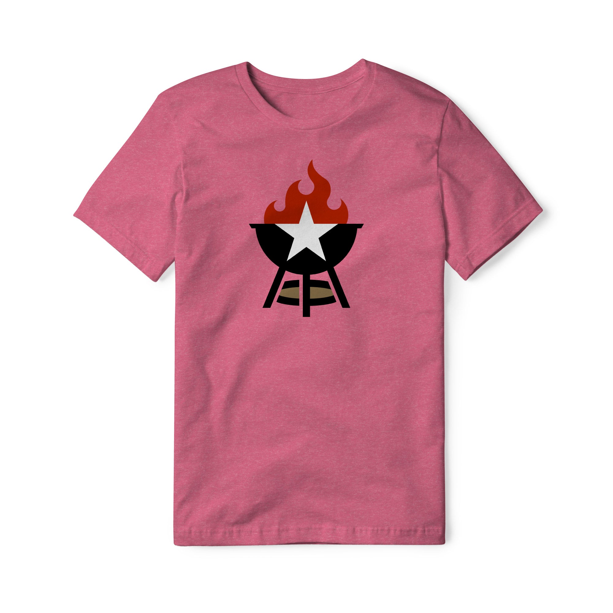 BBQ Grill Icon Blend Tee - Full Color | Backyard Republic™