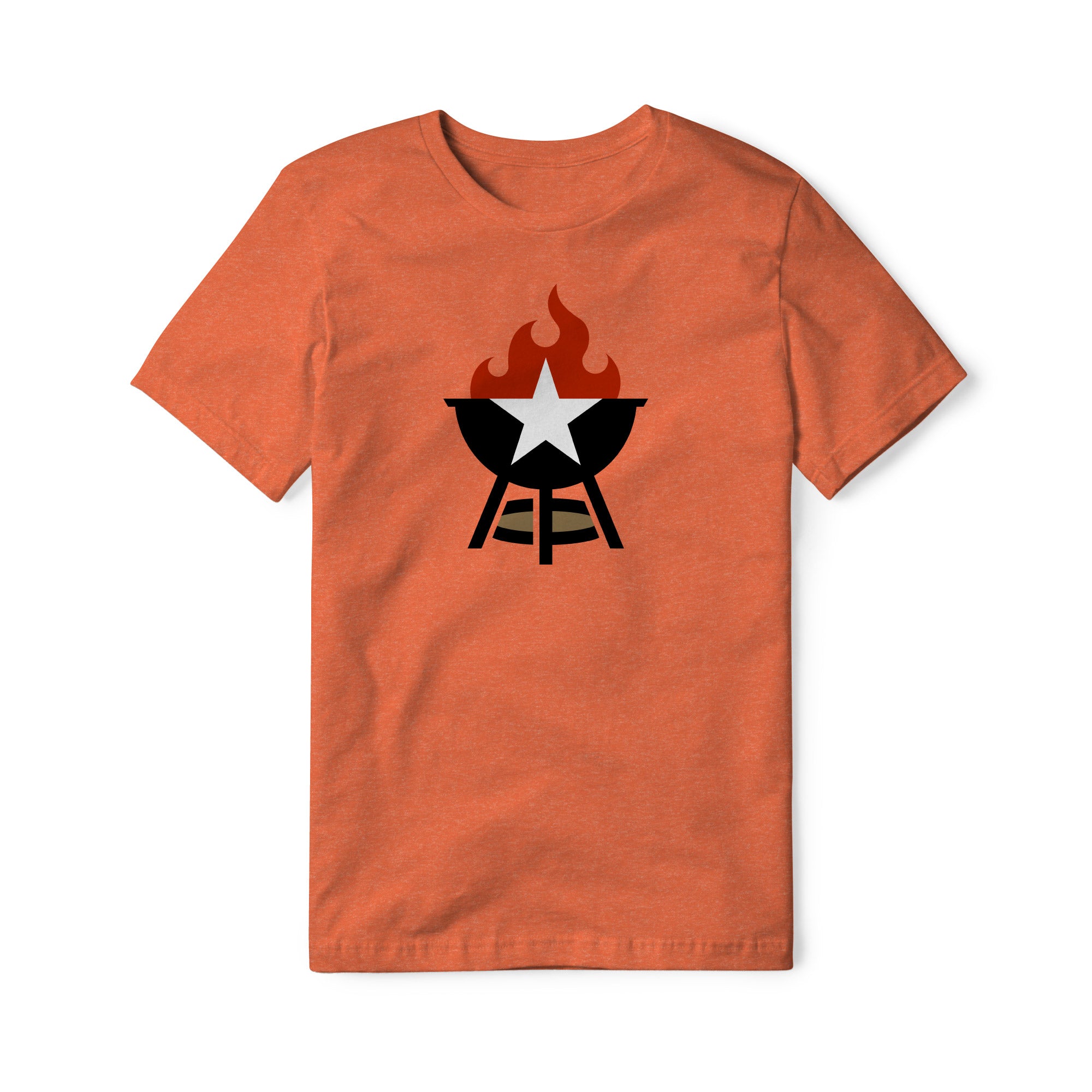 BBQ Grill Icon Blend Tee - Full Color | Backyard Republic™