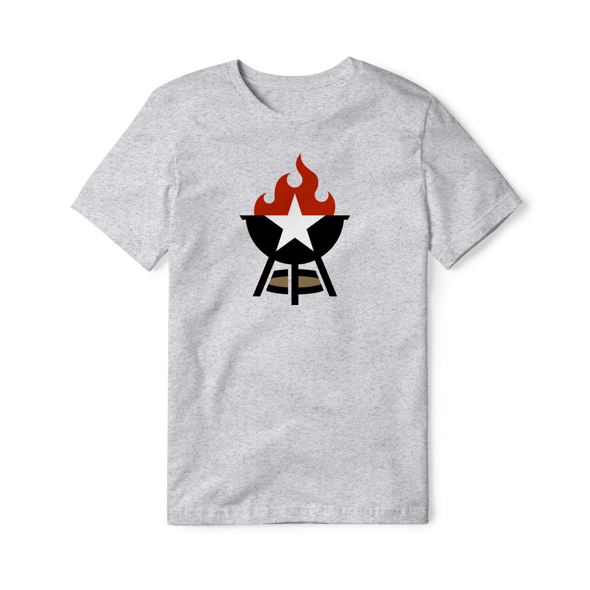 BBQ Grill Icon Blend Tee - Full Color | Backyard Republic™