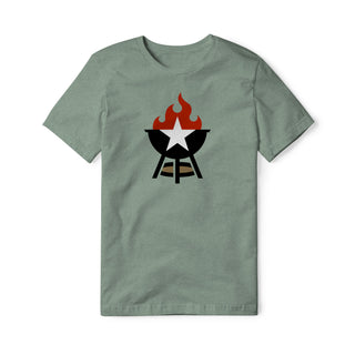 BBQ Grill Icon Blend Tee - Full Color | Backyard Republic™