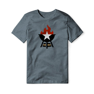 BBQ Grill Icon Blend Tee - Full Color | Backyard Republic™