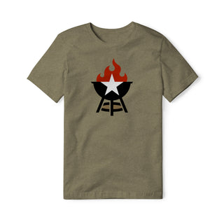 BBQ Grill Icon Blend Tee - Full Color | Backyard Republic™