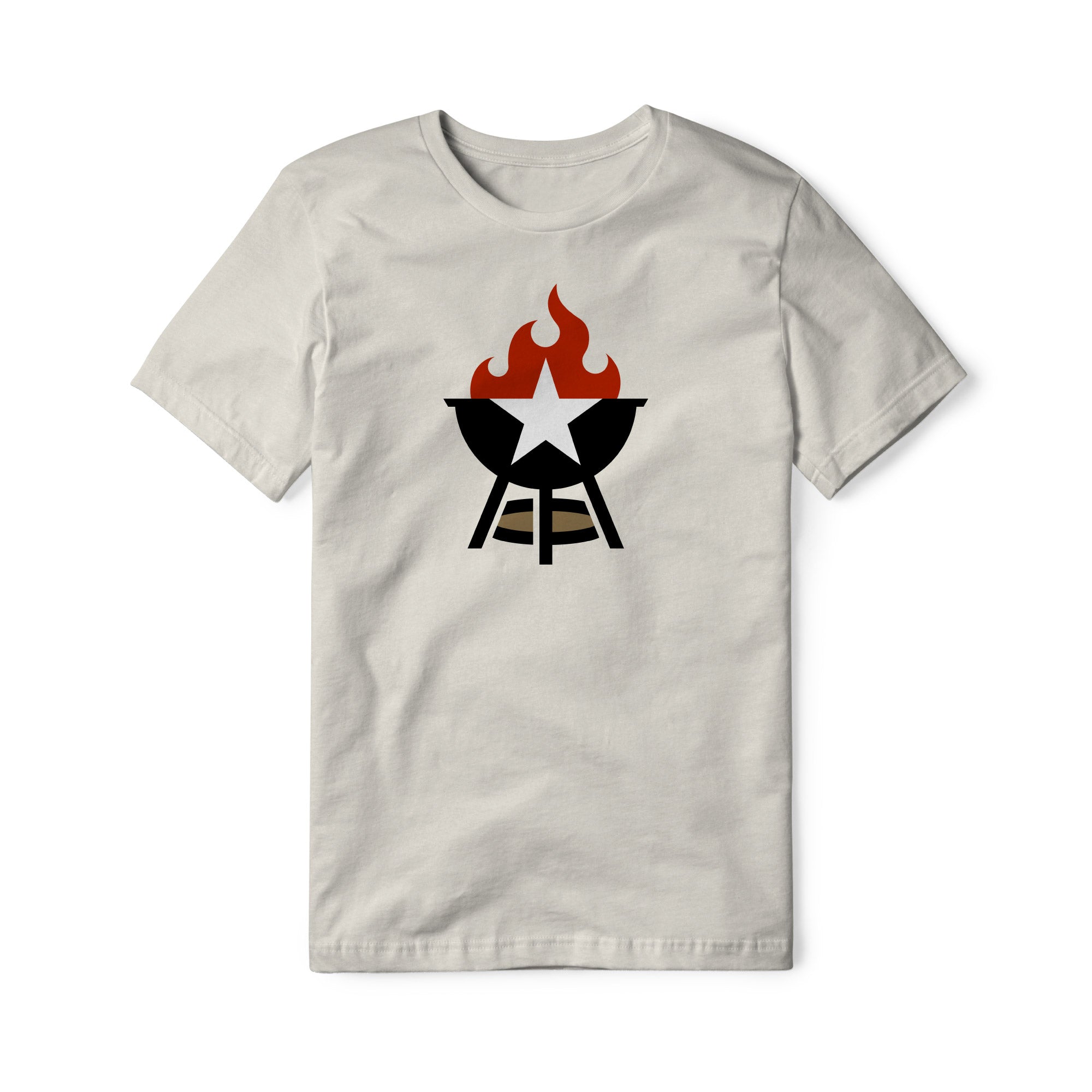 BBQ Grill Icon Blend Tee - Full Color