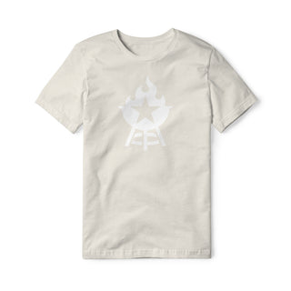 BBQ Grill Icon Blend Tee - White