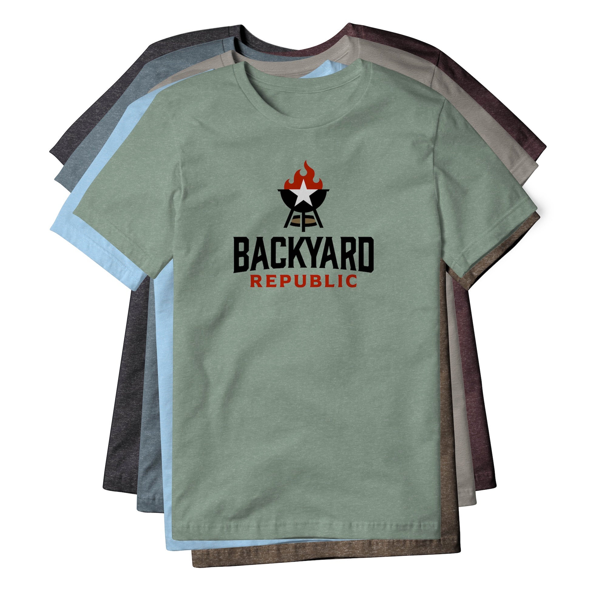 Backyard Republic Logo Blend Tee - Full Color | Backyard Republic™