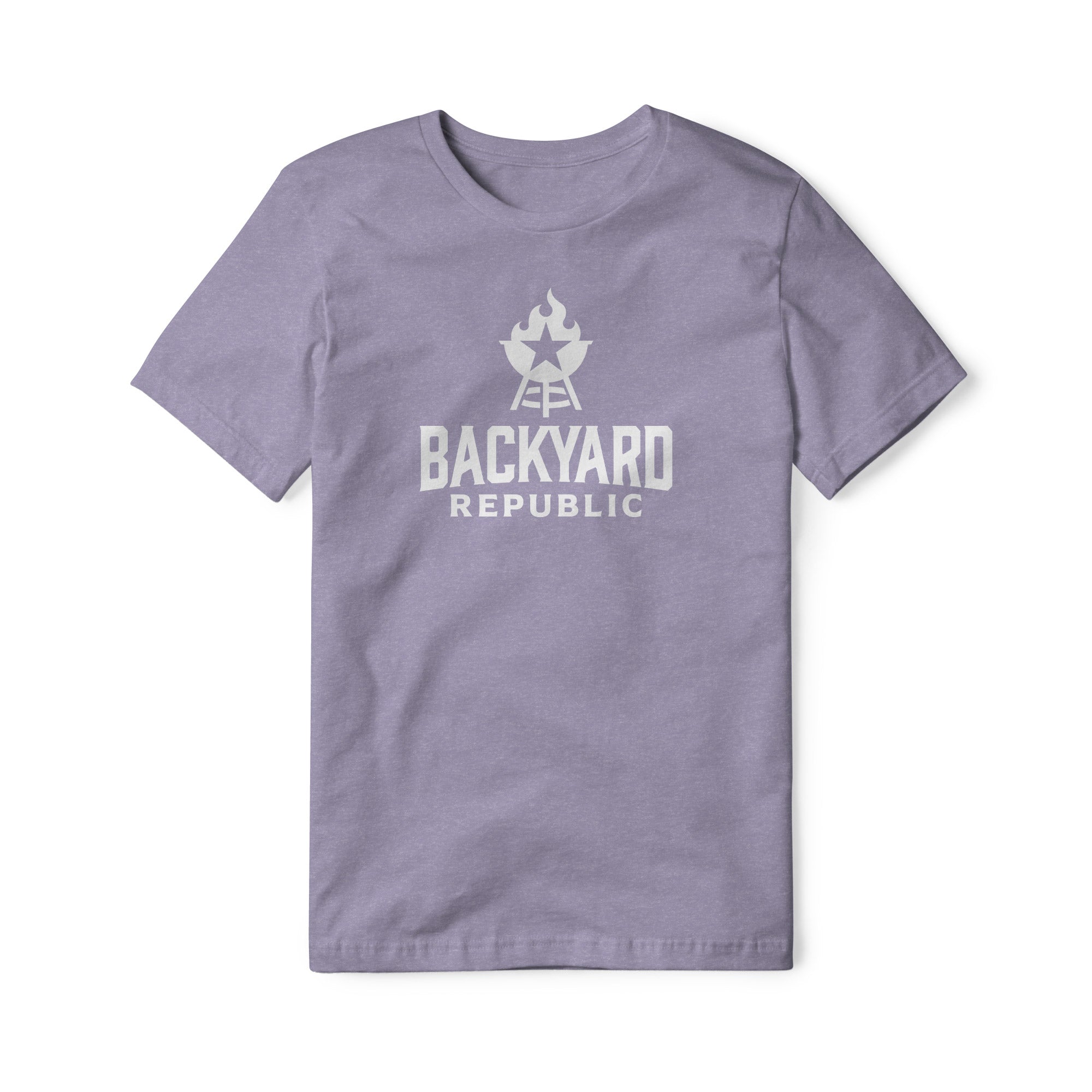 Backyard Republic Logo Blend Tee - White | Backyard Republic™