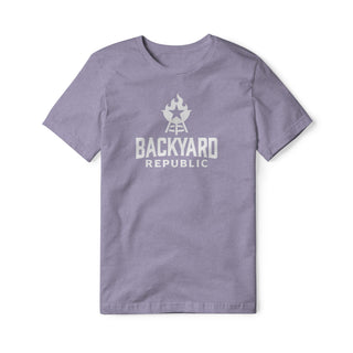 Backyard Republic Logo Blend Tee - White | Backyard Republic™