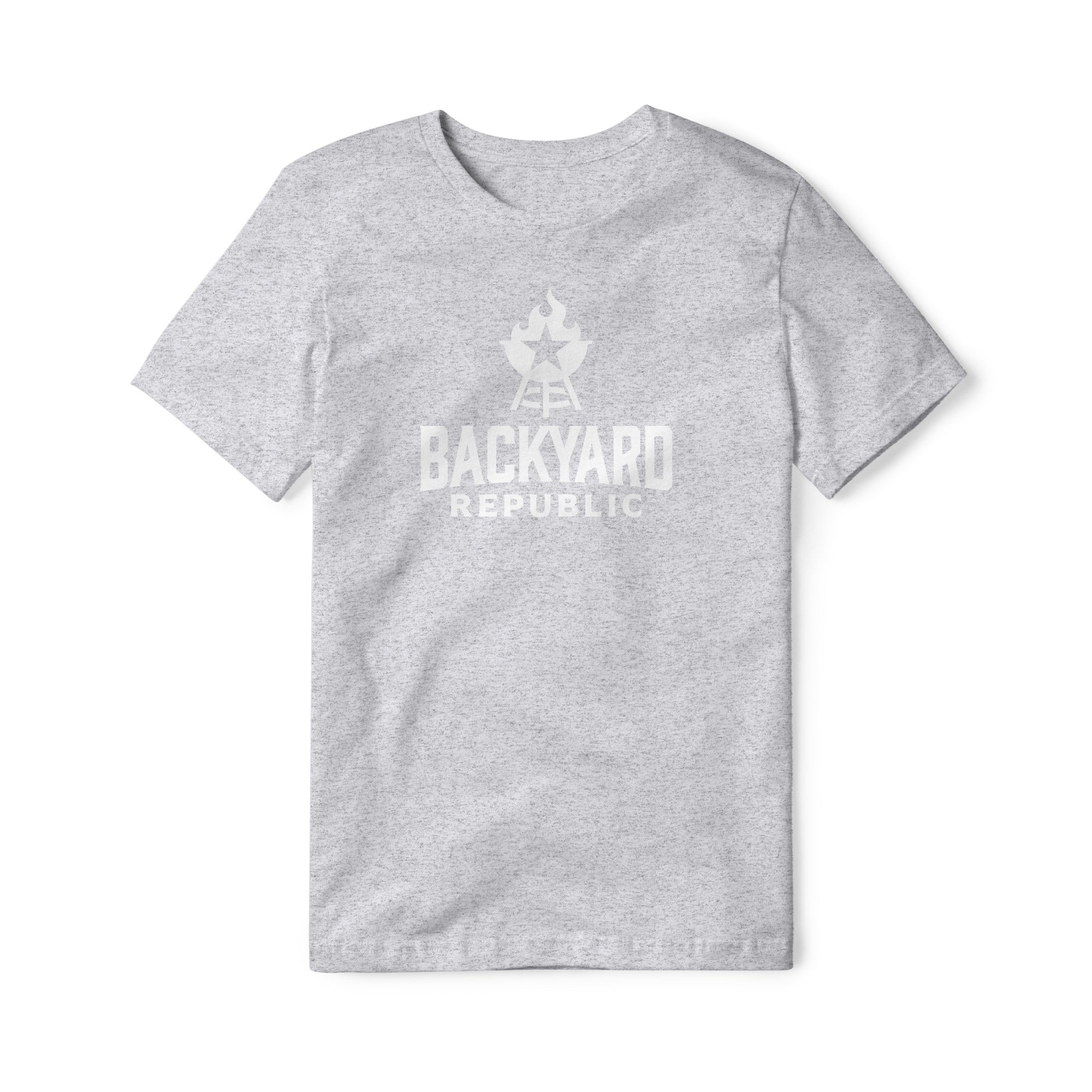 Backyard Republic Logo Blend Tee - White | Backyard Republic™