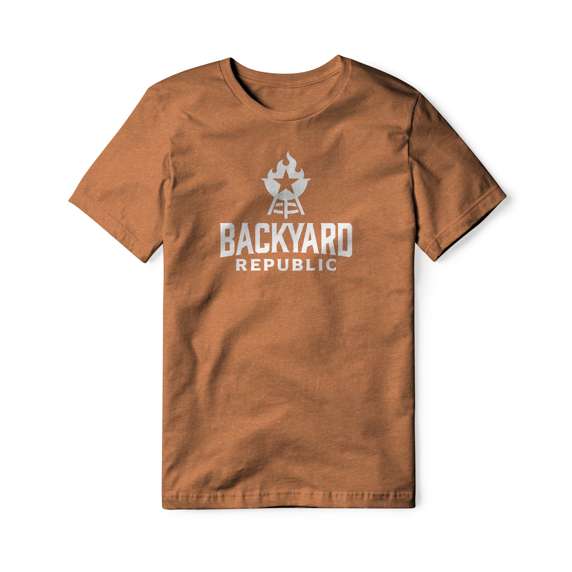 Backyard Republic Logo Blend Tee - White | Backyard Republic™
