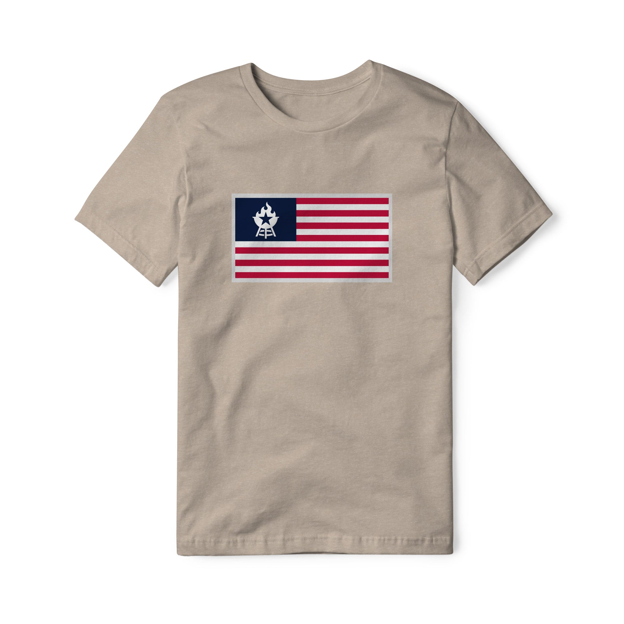 USA Flag BBQ Blend Tee