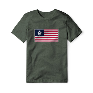 USA Flag BBQ Blend Tee