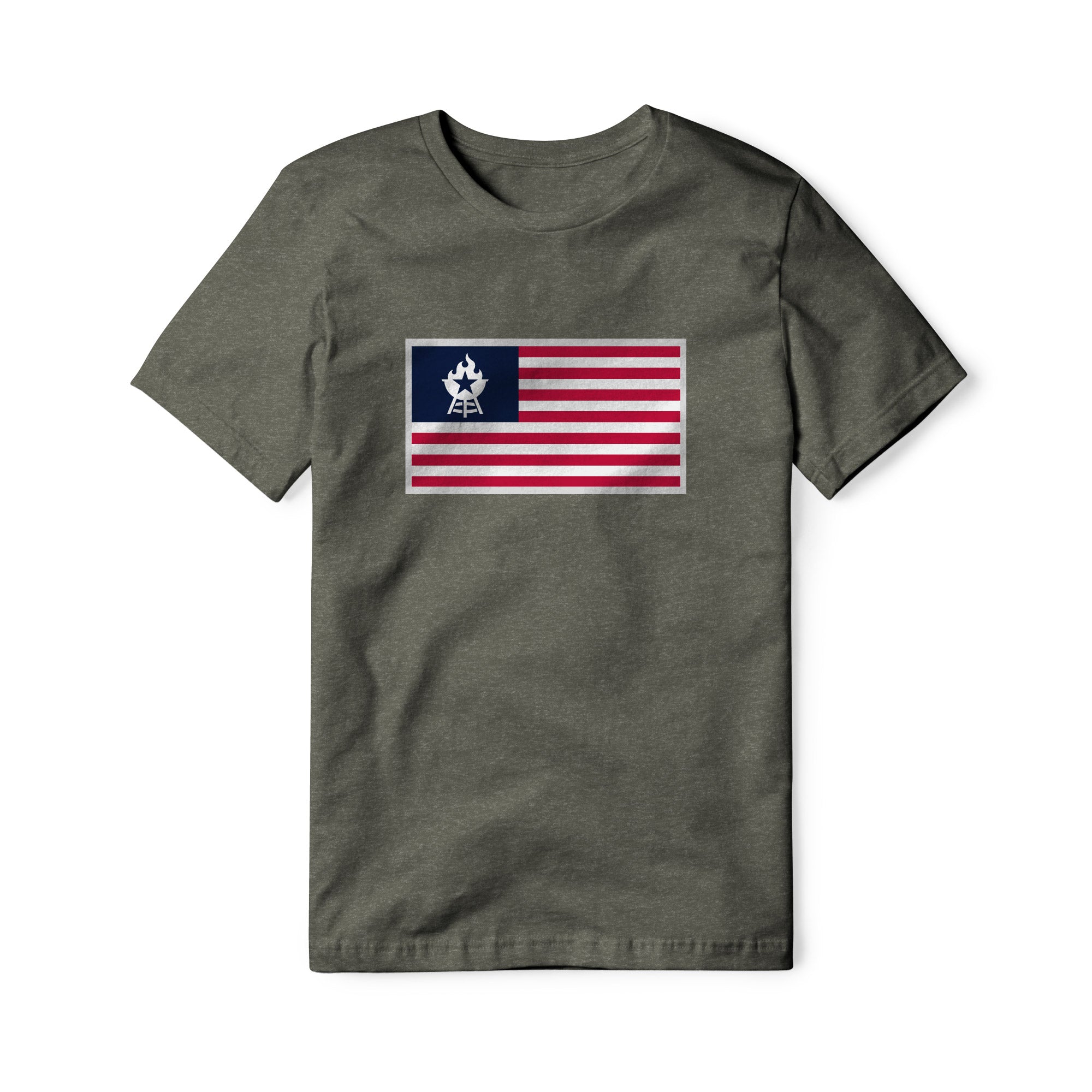 USA Flag BBQ Blend Tee