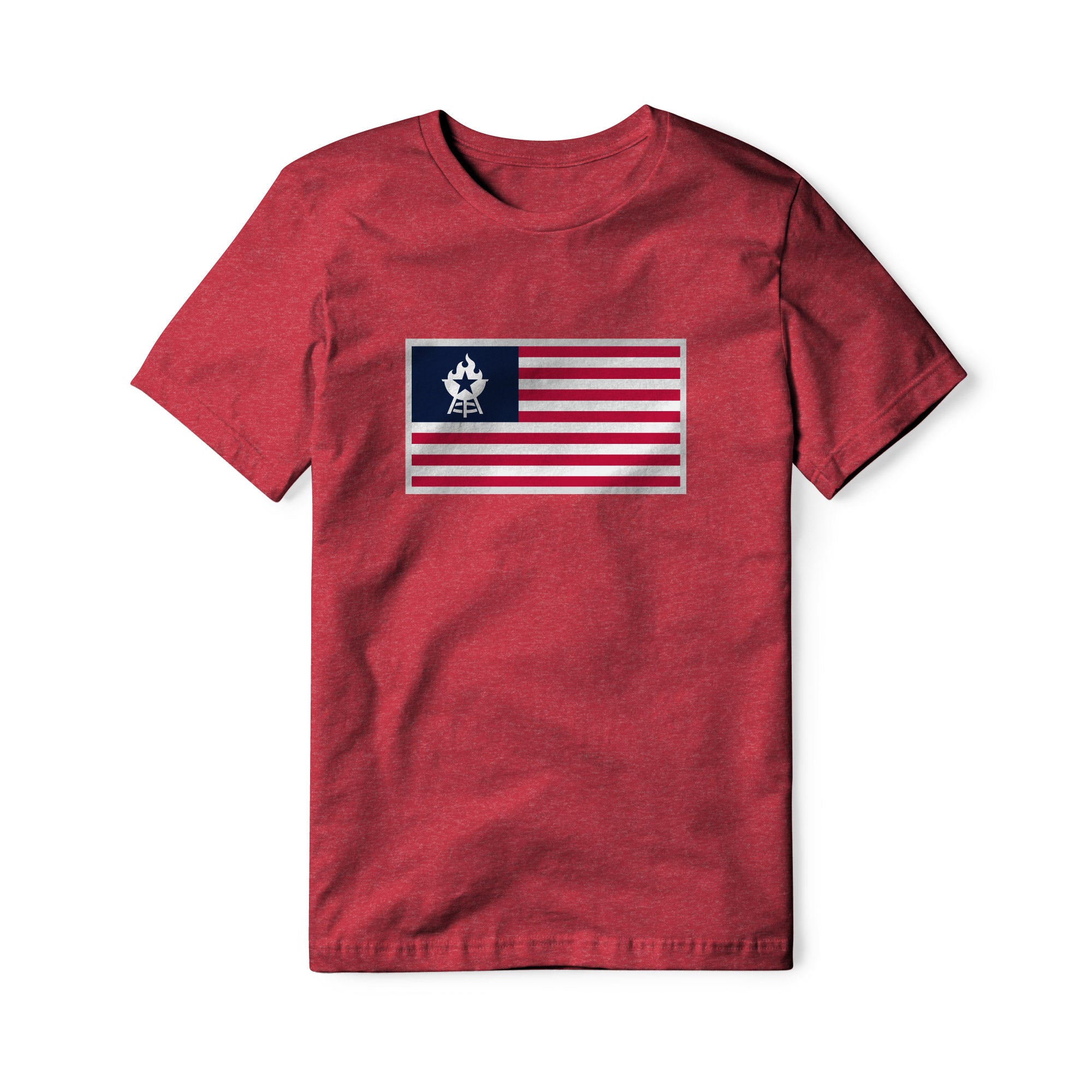 USA Flag BBQ Blend Tee