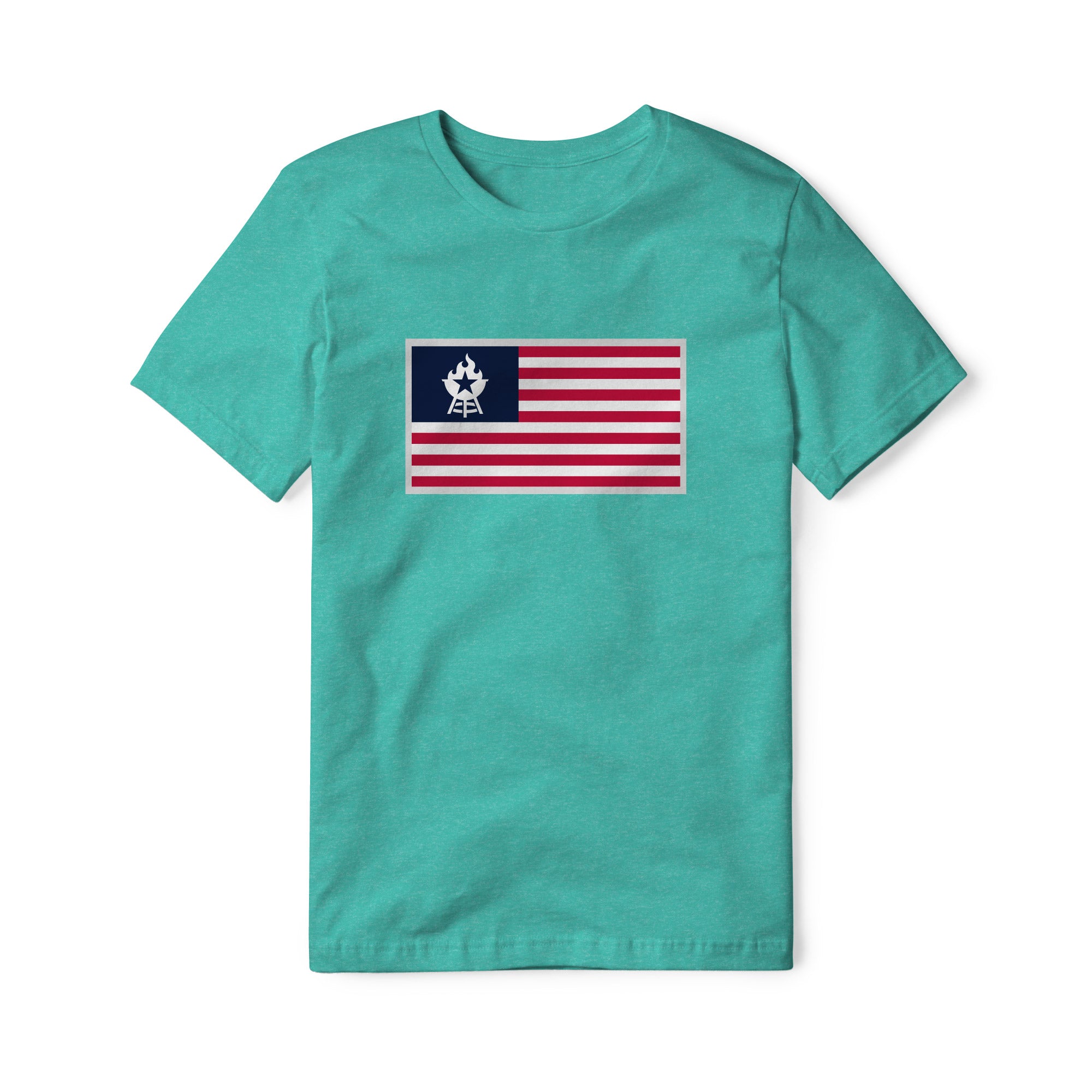 USA Flag BBQ Blend Tee