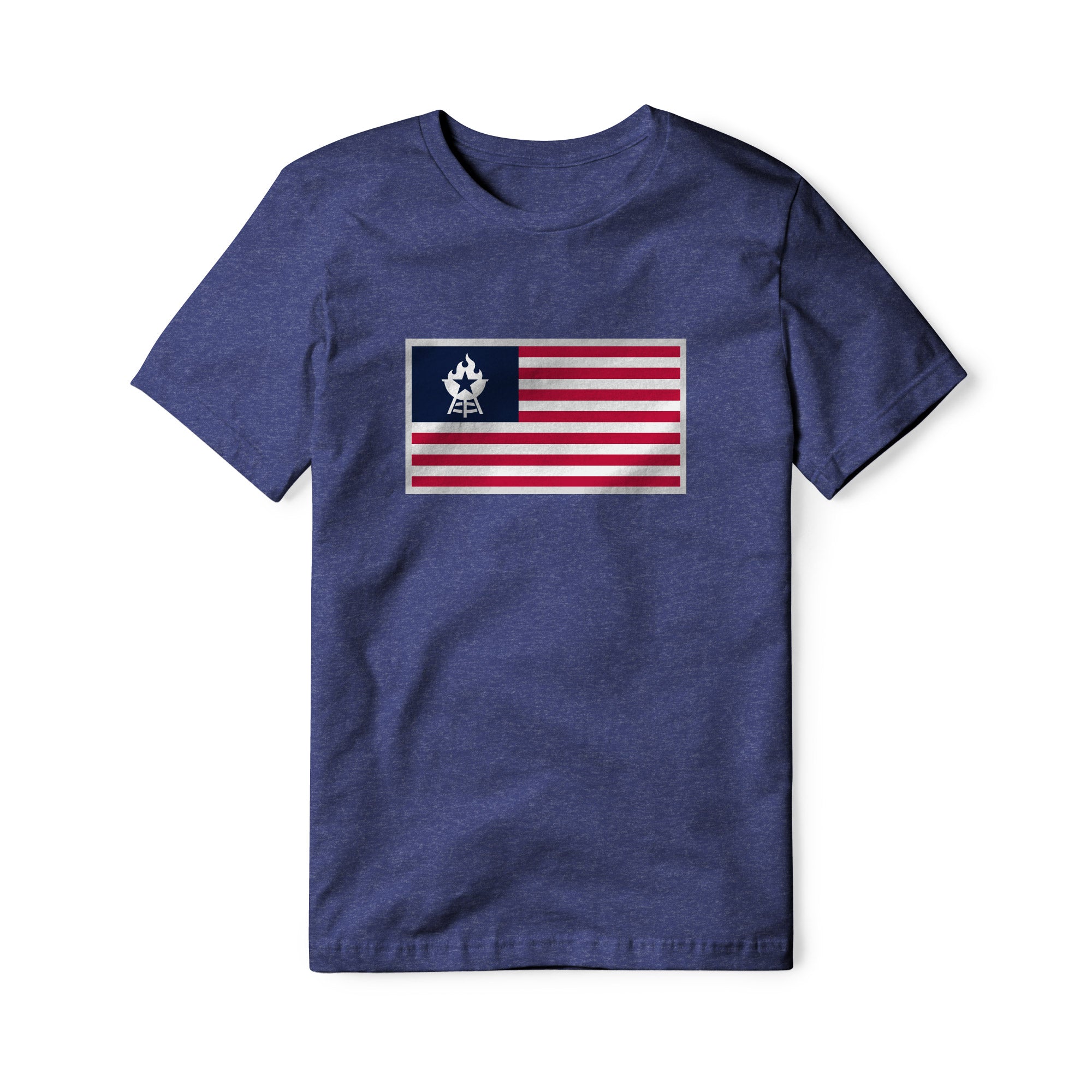 USA Flag BBQ Blend Tee