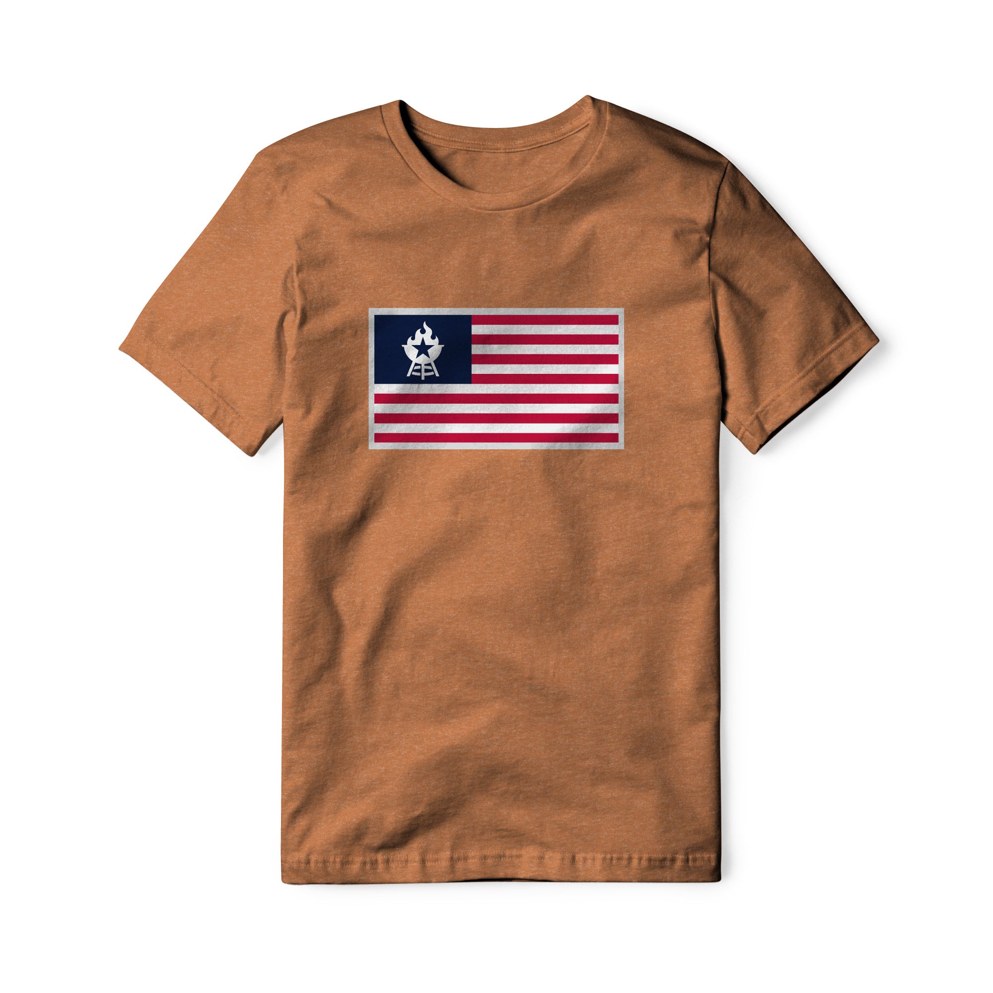 USA Flag BBQ Blend Tee