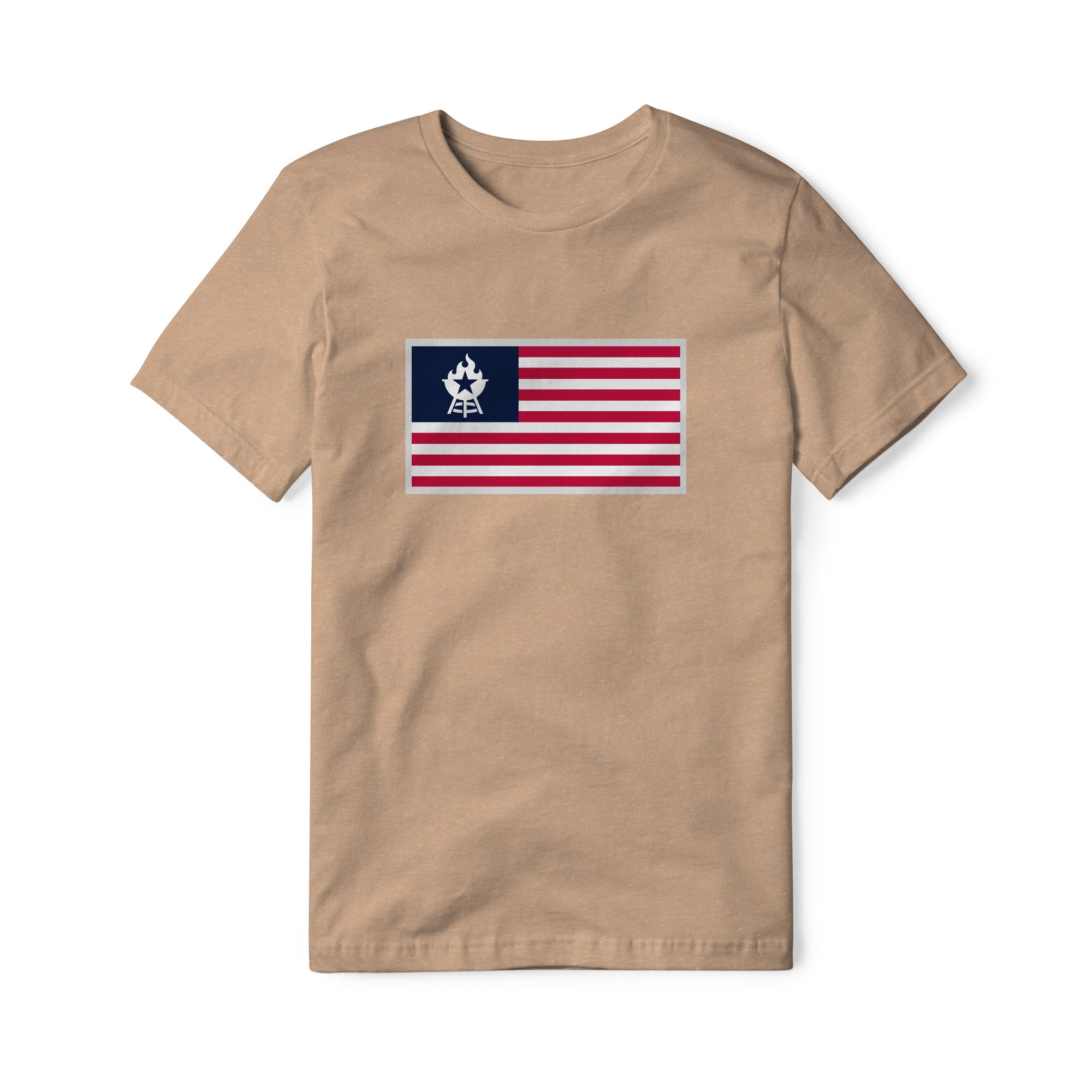 USA Flag BBQ Blend Tee