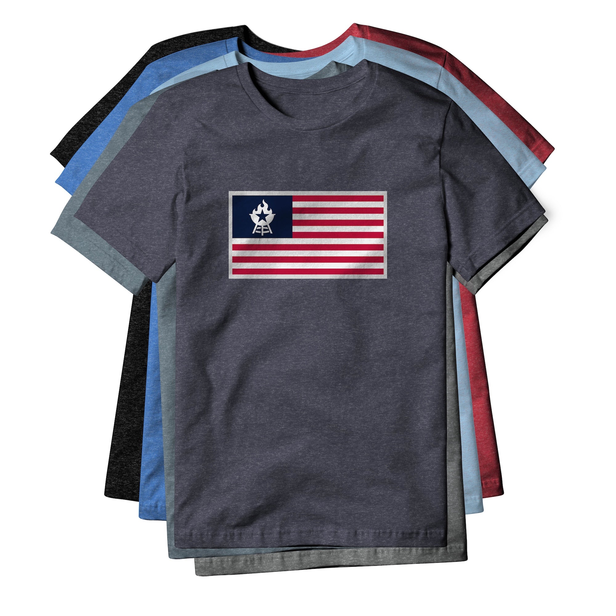 USA Flag BBQ Blend Tee