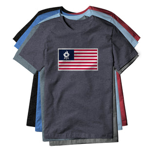 USA Flag BBQ Blend Tee