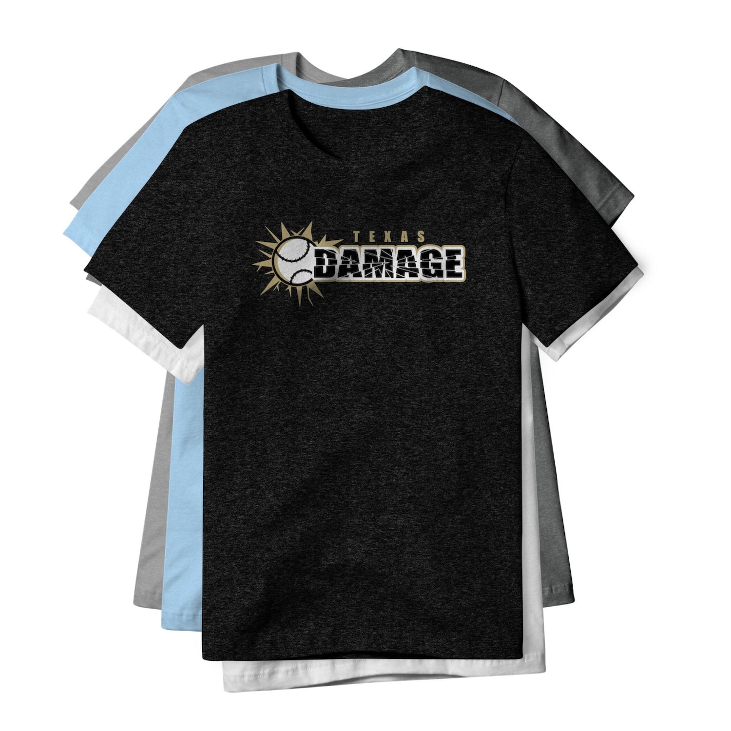 Texas Damage SS Cotton Blend Tee