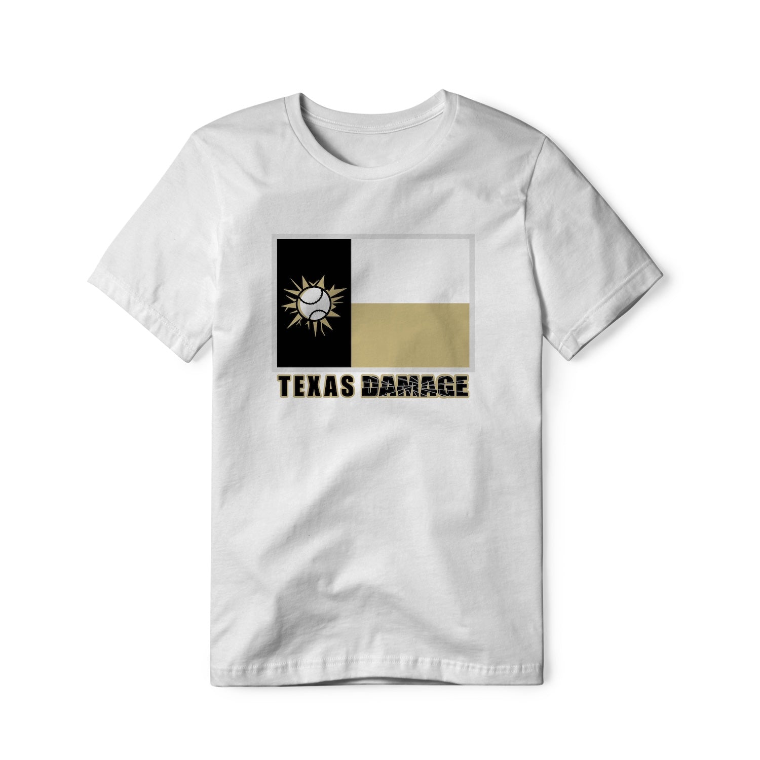 Texas Damage SS Cotton Blend Tee