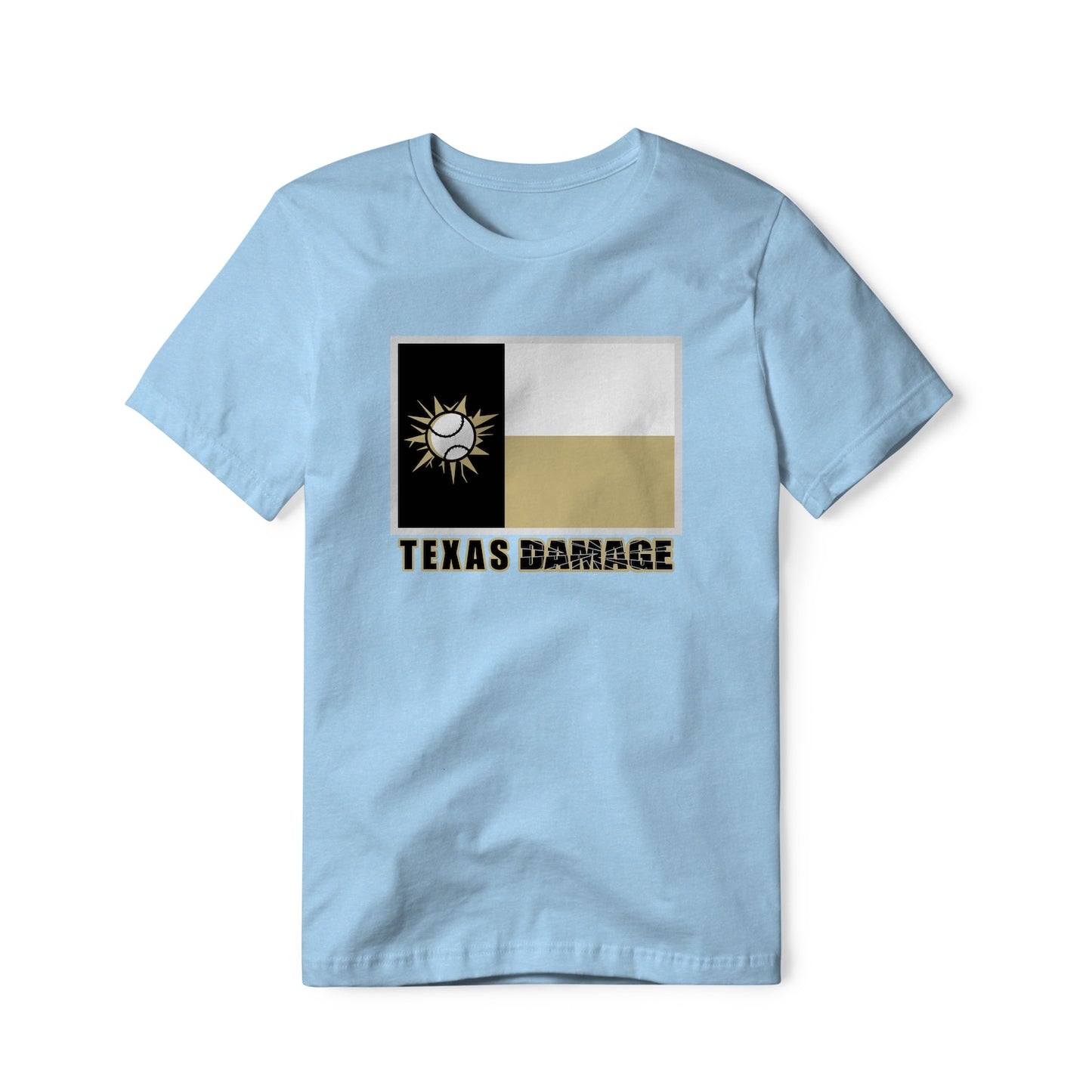 Texas Damage SS Cotton Blend Tee