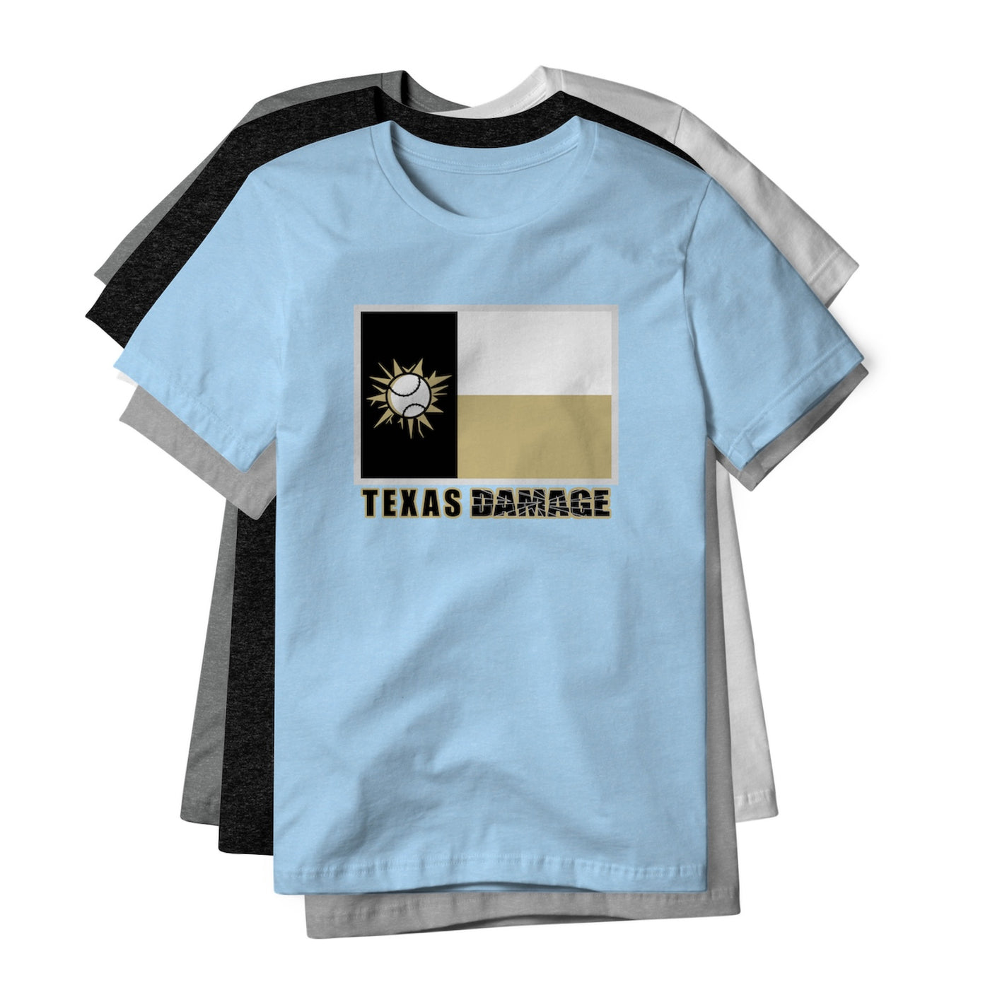 Texas Damage SS Cotton Blend Tee